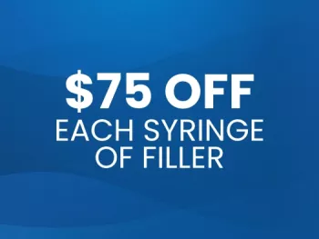 $75 off each syringe of filler