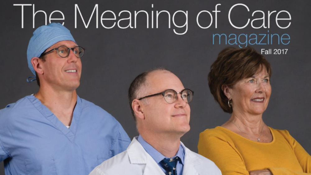 The Meaning Of Care Magazine Cover Fall 2017
