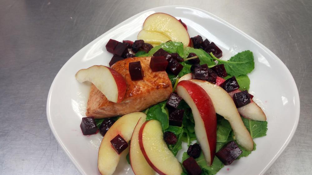 Image for post: Healthy Recipe: Autumn Salmon Salad