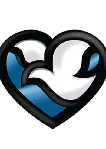Methodist heart and dove logo