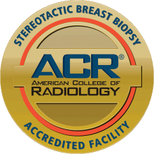American College of Radiology for Stereotactic Breast Biopsy logo