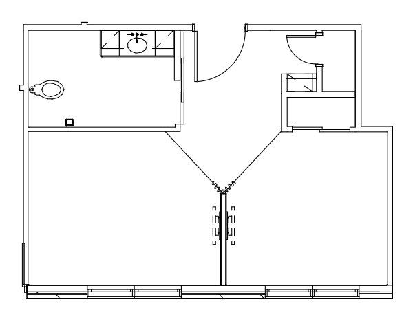 Double Occupancy Floor Plan at Dunklau Gardens in Fremont, NE