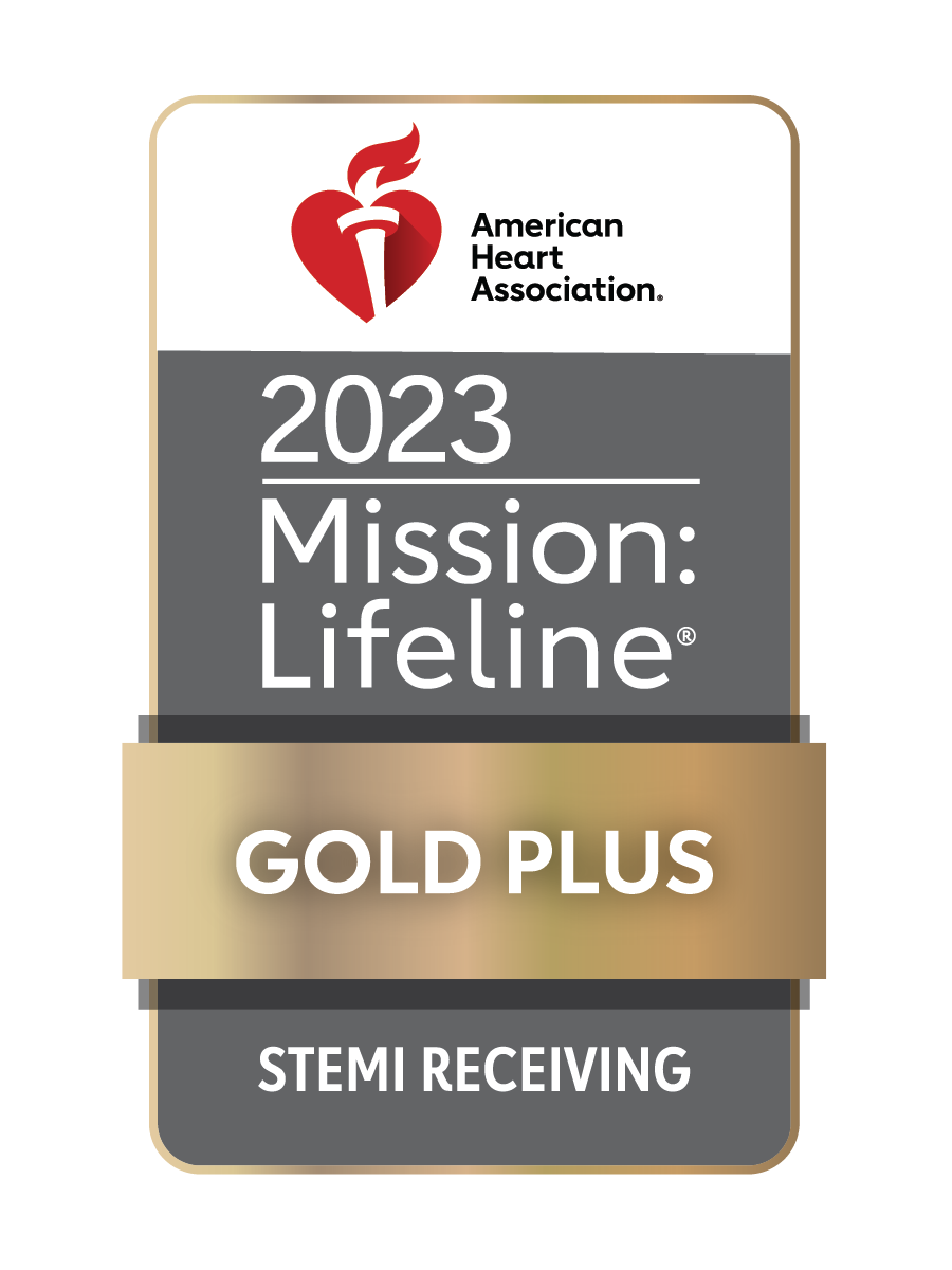 AHA Mission Lifeline GOLD PLUS STEMI 2023