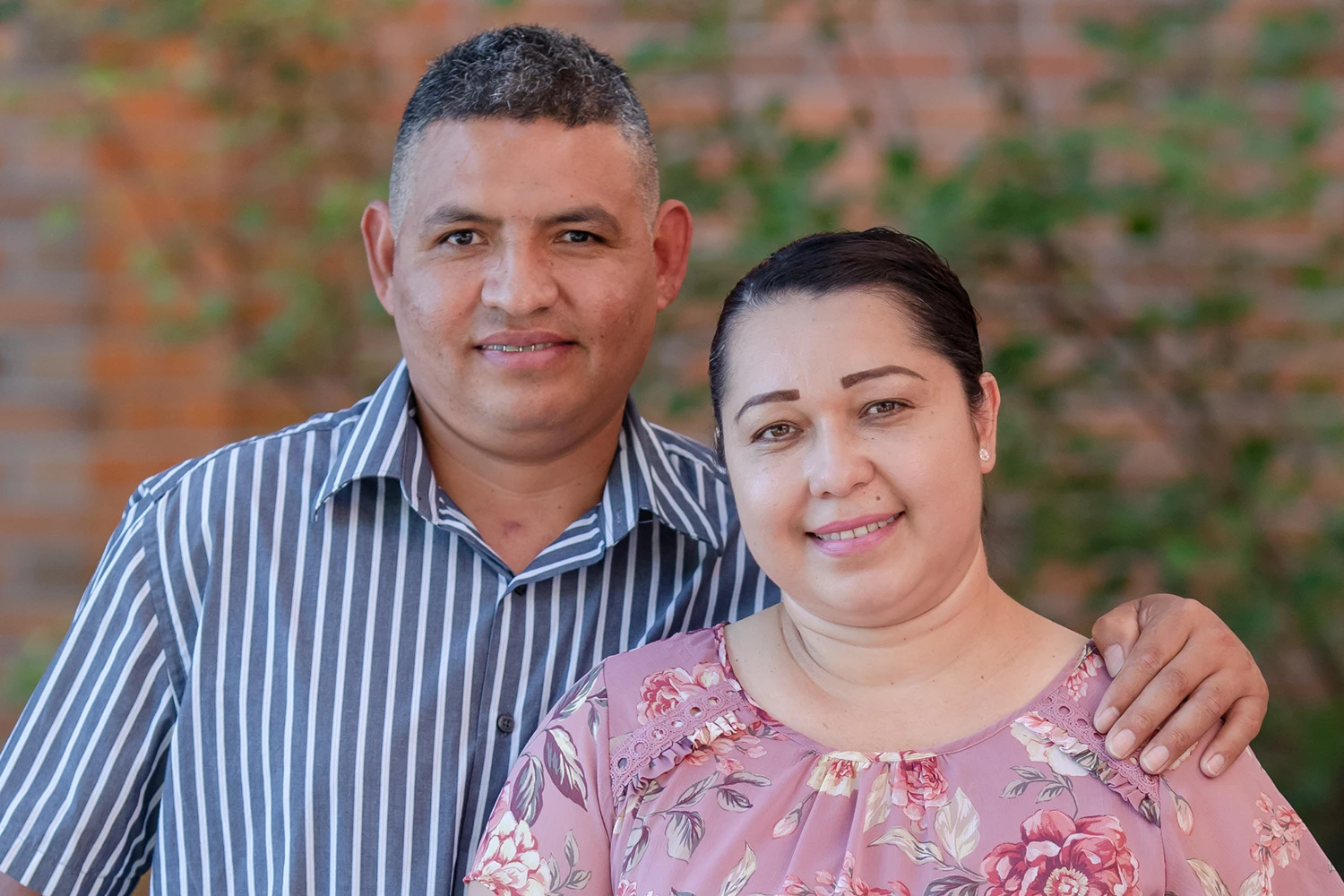 Morris Sandoval and his wife, Rebeca Ayala