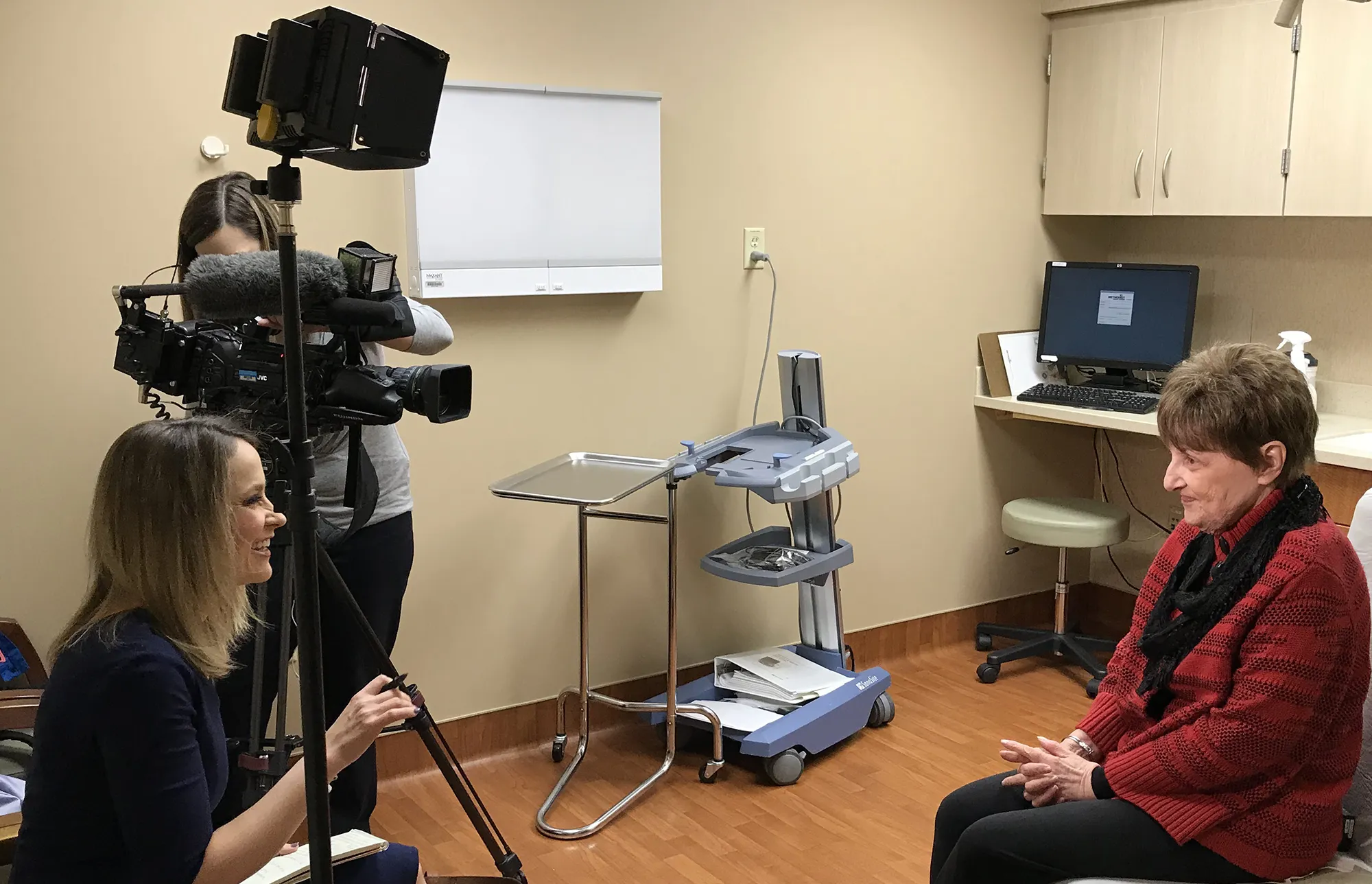 KMTV interviews cancer survivor Anne Race