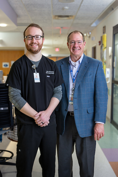 Tyler Ronnfeldt, MD, and Scott Jensen