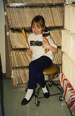 Dru McMartin as young girl