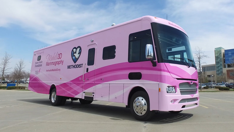 Methodist Mobile 3D Mammography coach