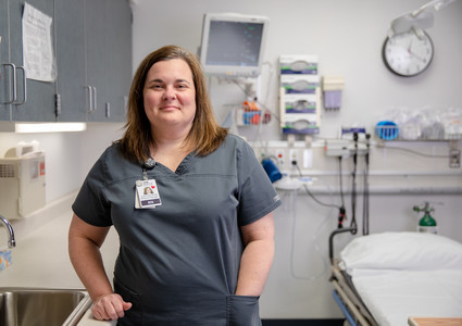 Jennifer Lefeber, BSN, RN, Myrtue Medical Center's emergency room manager