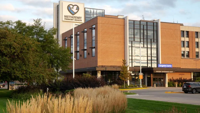 Exterior of Methodist Fremont Health in Fremont, Nebraska