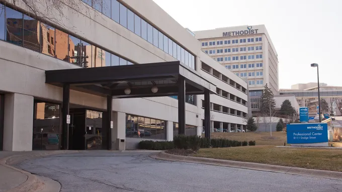 Photo of Methodist Physicians Clinic located at 8111 Dodge St. in Omaha, NE.