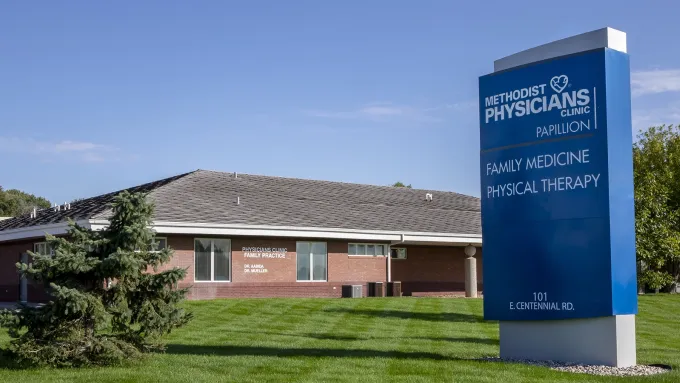 Methodist Physicians Clinic in Papillion, NE.