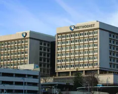 Methodist Hospital skyline in Omaha, Nebraska