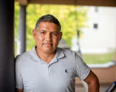 COVID-19 survivor Morris Sandoval