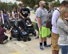 Photo of 2019 Methodist Women's Hospital NICU reunion attendees in Omaha, Nebraska