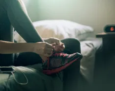 Preparing to work out