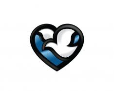 Methodist heart and dove logo