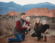 Professional photo of the Rush Family