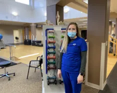 Occupational therapist Alli Greene