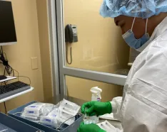 Pharmacy technician JP De La Cruz