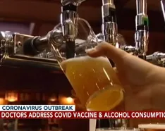 Bartender pouring beer