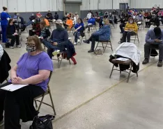 Fremont mass vaccination clinic