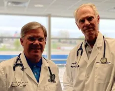 Dr. Steve Bailey and Dr. Bill Shiffermiller