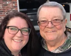 Kristin Woebke and Jim Wegner