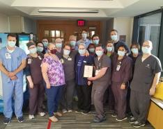 Methodist Hospital Critical Care Unit Team DAISY Award