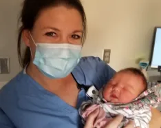 Sarah Thomsen, BSN, RN, is Methodist Jennie Edmundson's DAISY Recipient