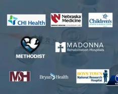 Health system logos