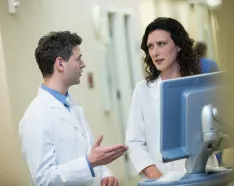 Doctors collaborating