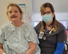 Jodie Feltner and Kathy Vorthmann