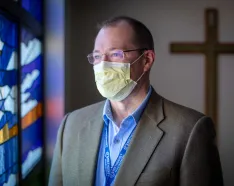 Methodist Fremont Health chaplain Scott Jensen