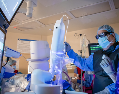The Ion by Intuitive robotic-assisted biopsy system