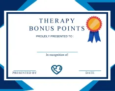 bonus points certificate