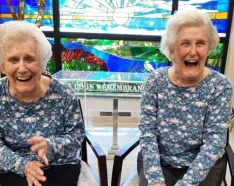 Jean Tiedje and Joan Scheer