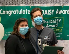 Eric Sandbothe, BSN, RN, and his wife, Kris