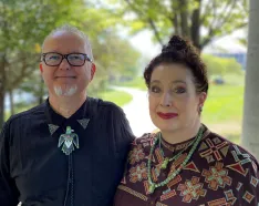 Steve Jensen and his wife, Catherine