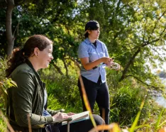 Piper Kenny and Libby Kamrowski
