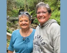 Marcia Keith and Linda Goos