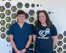 Spencer Divis and Kallie Johnson