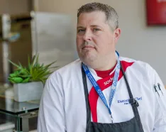 Executive chef Jake Warneke