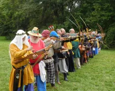 Kevin Rush medieval reenactment