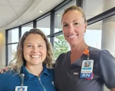 Kate Kuester and Missy Overholt