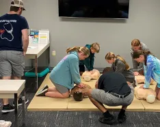 Nebraska Methodist College middle school camp