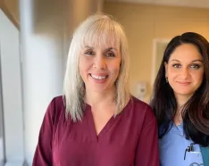 Angela Kingsley and Dr. Niyati Nadkarni