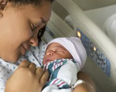 Newborn at hospital