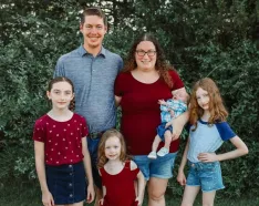 Danielle Warner family