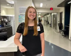 Kristin Johnson, social worker, Methodist Fremont Health